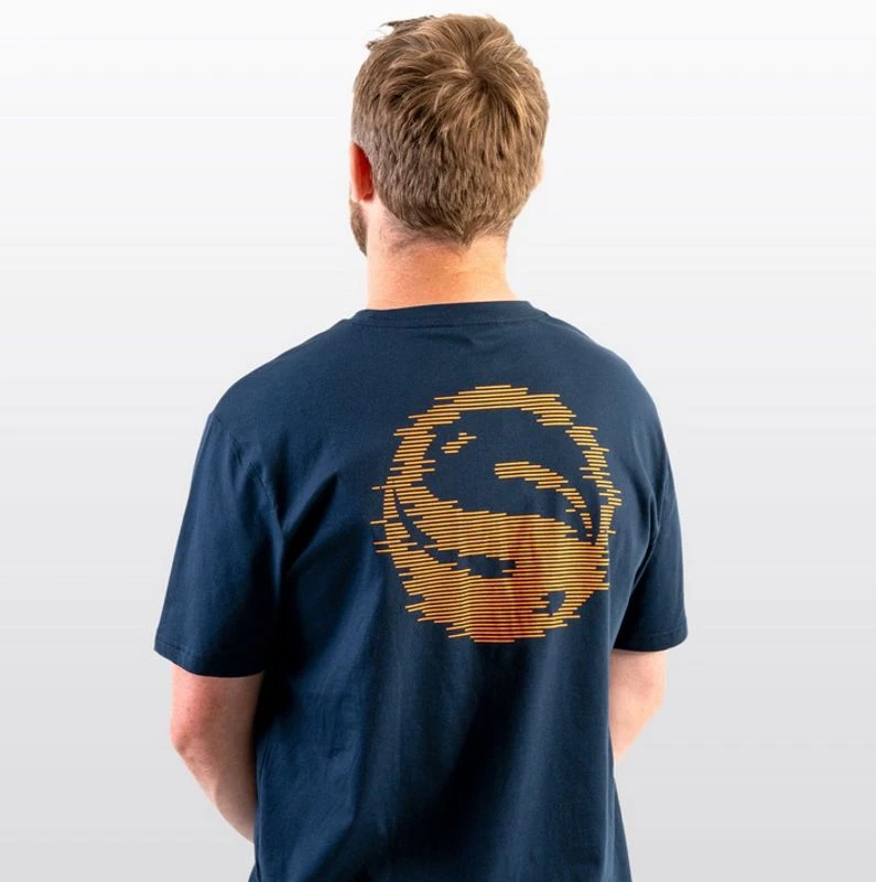 Guru Glitch Navy Tee
